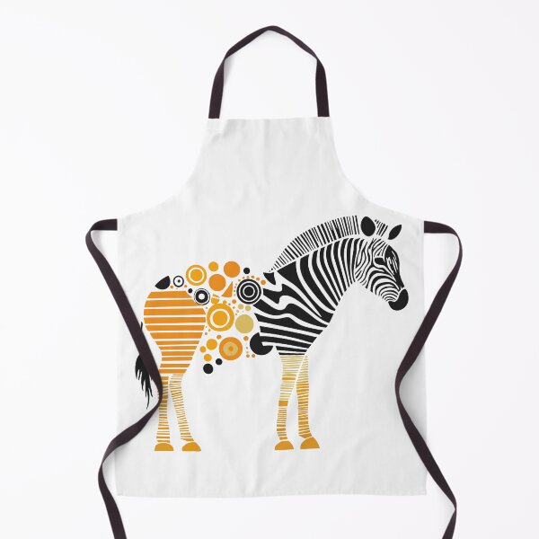 Item preview, Abstract Zebra Geometric Pattern Wildlife Art designed and sold by Xthes.