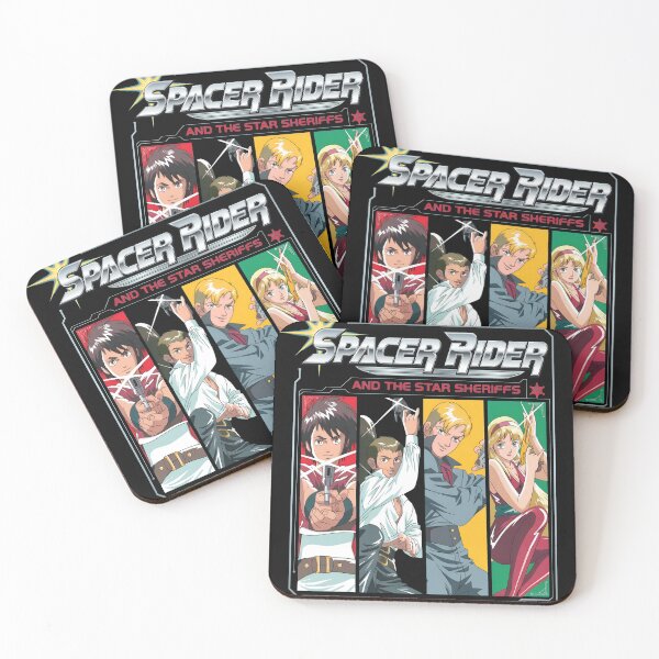 Item preview, Retro Sci-Fi Western Anime Character Collage  designed and sold by Prof4Artist.