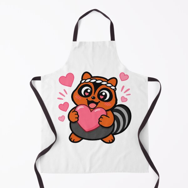 Item preview, Kawaii Tanuki in Love designed and sold by naruse-design.