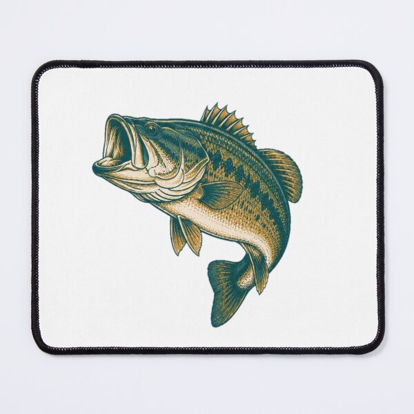 Item preview, Canyon Teal Largemouth Bass designed and sold by TJT-GRAPHIX.