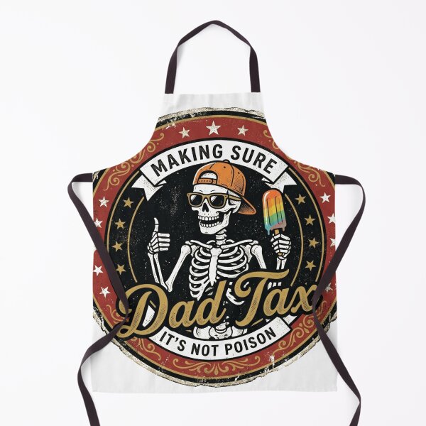 Item preview, Skeleton_Dad_Tax_badge_202606080013 designed and sold by RKdrawings.