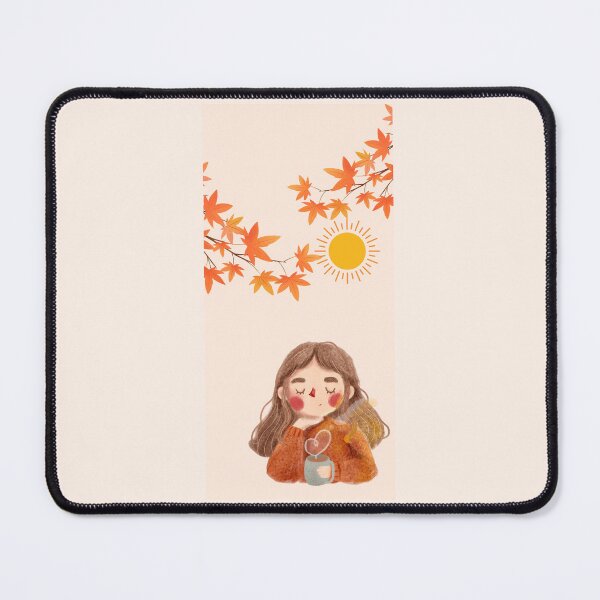 Item preview, Cute Autumn Girl and Sun Aesthetic Phone Case designed and sold by Akira Design Store.