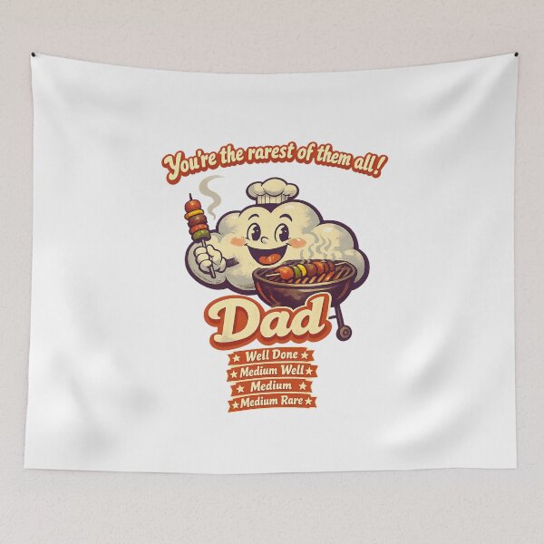 Item preview, Rarest Dad Retro Grill designed and sold by LuveraxArt.