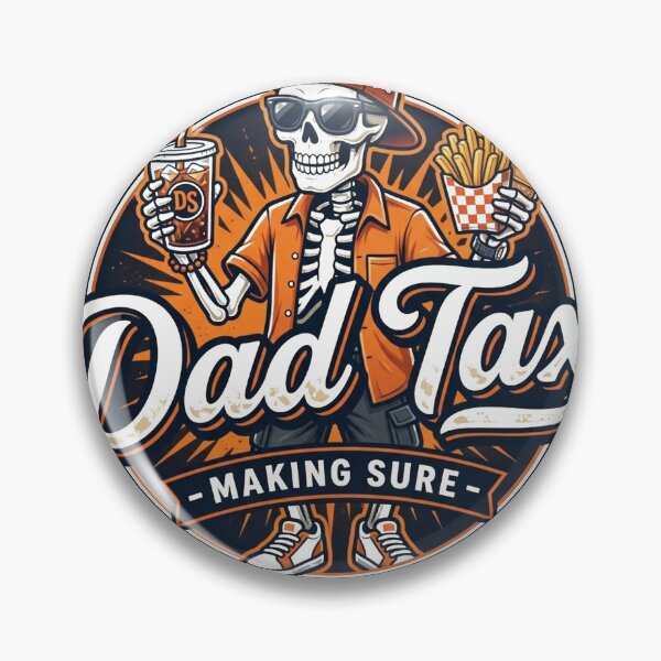 Item preview, Skeleton_mascot_Dad_Tax_emblem_202606080013 designed and sold by KTY-NUSS.