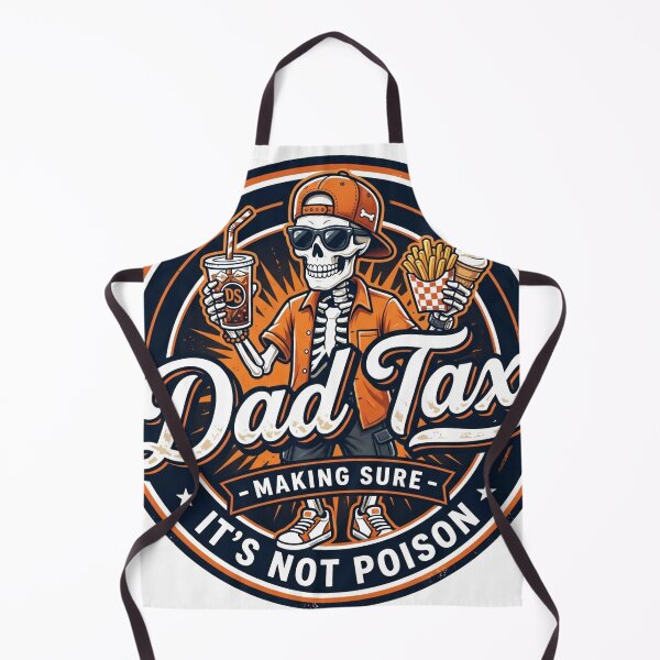 Item preview, Skeleton_mascot_Dad_Tax_emblem_202606080013 designed and sold by KTY-NUSS.
