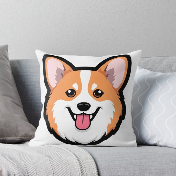 Item preview, Happy Goofy Corgi Face  designed and sold by redblink store.