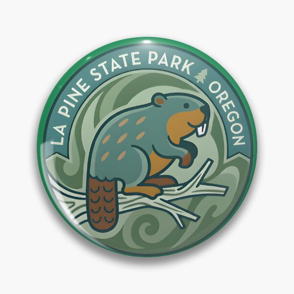 Item preview, La Pine State Park  designed and sold by Broken Antler Designs .