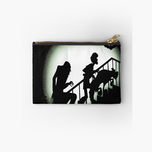 Item preview, Shadow Figures on Stairs Mystery Silhouette Art designed and sold by Prof4Artist.