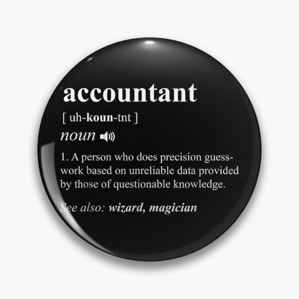 Item preview, Accountant designed and sold by goombi-creative.