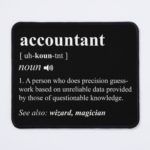 Item preview, Accountant designed and sold by goombi-creative.