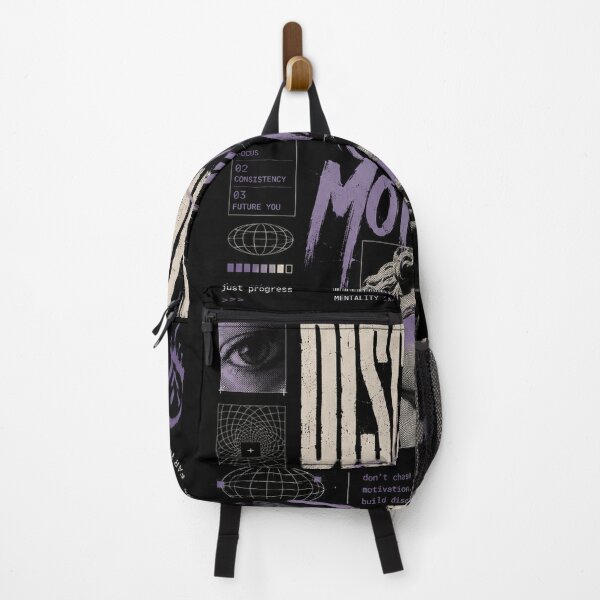 Item preview, Discipline Over Motivation – Modern Streetwear Mindset Graphic Design designed and sold by NBT-NOVA.
