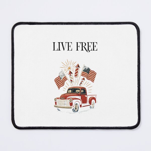 Item preview, Live Free American Independent Spirit Lifestyle designed and sold by Dreamsartistry.