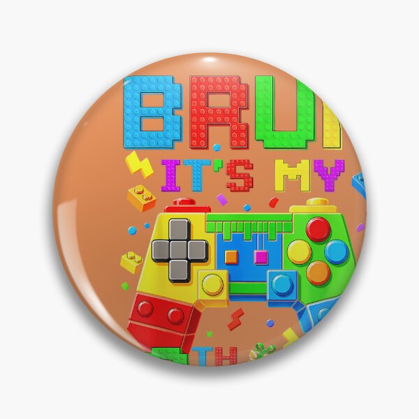 Item preview, Bruh It's My 16th Birthday Block 16 Years Gamer Celebration designed and sold by JulianBrant.