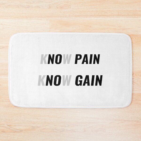 Item preview, No Pain No Gain – Visual Wordplay Fitness T-Shirt | Uncle Jichuan designed and sold by Uncle-Jichuan.