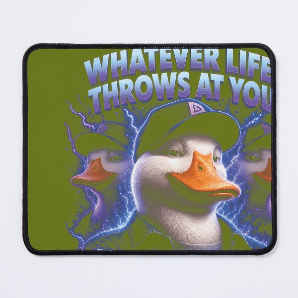 Item preview, Whatever Life Throws At You Duck and let it hit Someone Else Premium Tri-Blend designed and sold by TarynArdine.