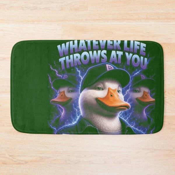 Item preview, Whatever Life Throws At You Duck and let it hit Someone Else Premium Tri-Blend designed and sold by TarynArdine.