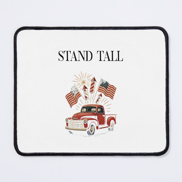 Item preview, Stand Tall American Resilience Patriotic Design designed and sold by Dreamsartistry.