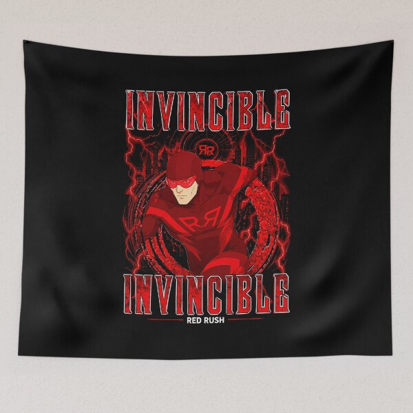 Item preview, Invincible Red Rush designed and sold by CHAKIRIMODA.