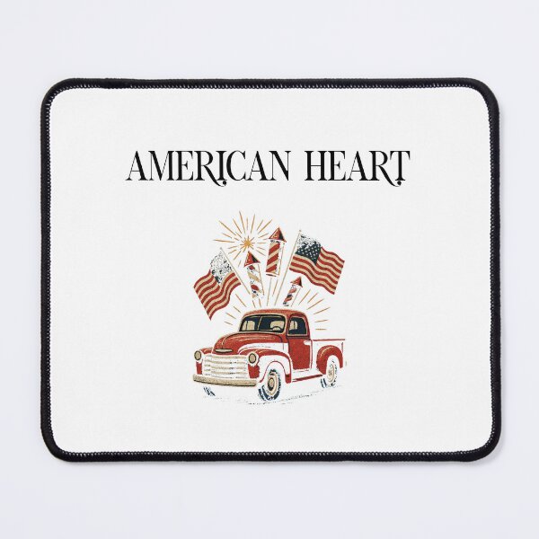 Item preview, American Heart Patriotic Love for USA Design designed and sold by Dreamsartistry.