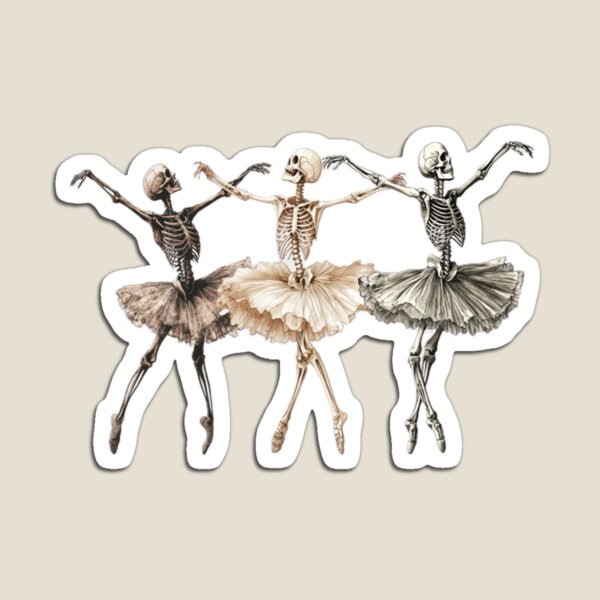 Item preview, Dancing Skeletons designed and sold by discocowgirl.