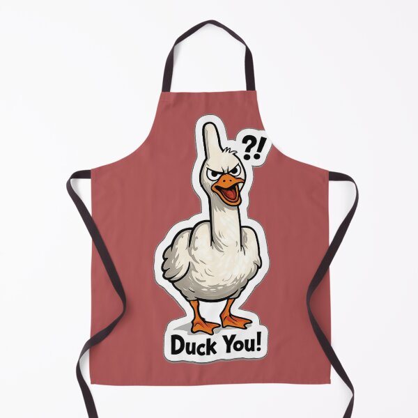 Item preview, Duck You! – Funny Hand Duck Sticker designed and sold by Tkhtbrand.