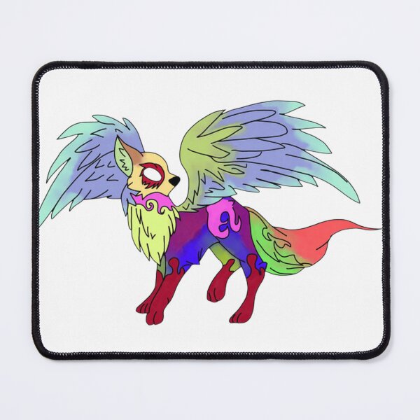 Item preview, Mythical Rainbow Gryphon Feathered Wing Beast Art designed and sold by ressakzabbolz.