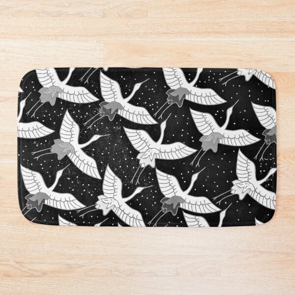Item preview, Vintage Asian Birds Pattern In Black And White designed and sold by DEC02.