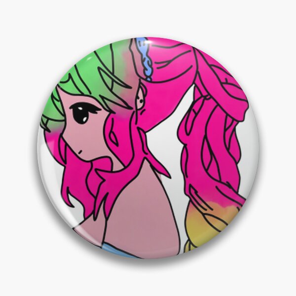Item preview, Colorful Anime Girl Saturated Neon Side Profile Portrait designed and sold by ressakzabbolz.