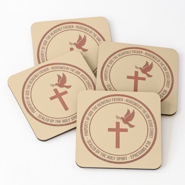 Item preview, Sealed by the Holy Spirit - Vintage Christian Seal Design designed and sold by ByJeffro.