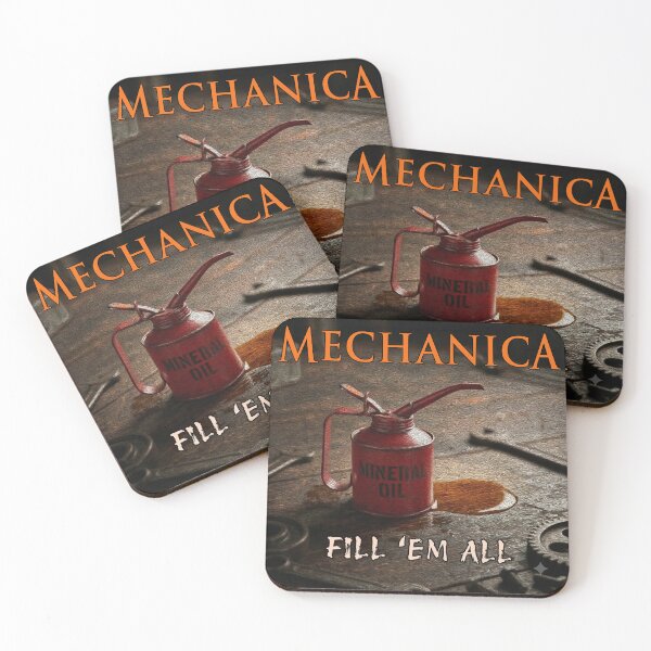 Item preview, Mechanica - Fill 'Em All - garage  designed and sold by Contrast-Factory.