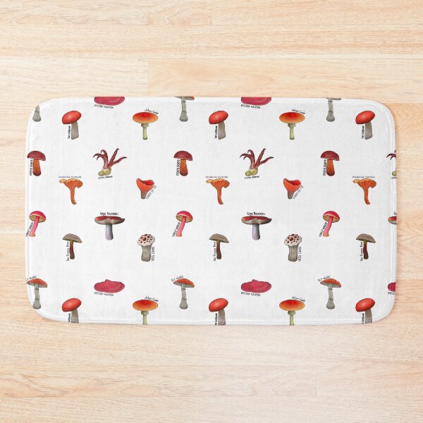 Item preview, Red Mushrooms designed and sold by paperandp!xels.