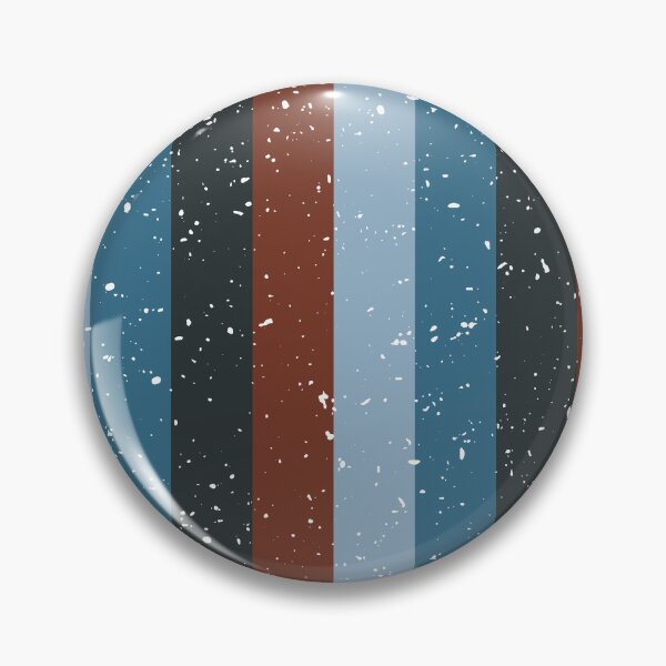 Item preview, Retro Distressed Stripe Pattern | Blue Black Rust Vintage Seamless designed and sold by Dino-Lune.
