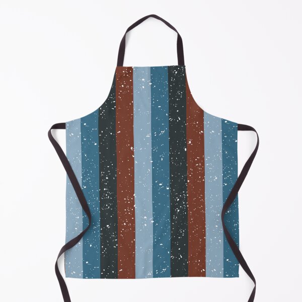 Item preview, Retro Distressed Stripe Pattern | Blue Black Rust Vintage Seamless designed and sold by Dino-Lune.