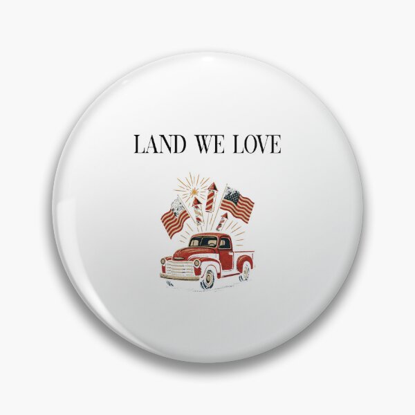 Item preview, Land We Love Patriotic American Affection Display designed and sold by Dreamsartistry.