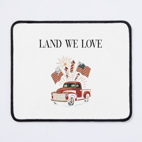 Item preview, Land We Love Patriotic American Affection Display designed and sold by Dreamsartistry.