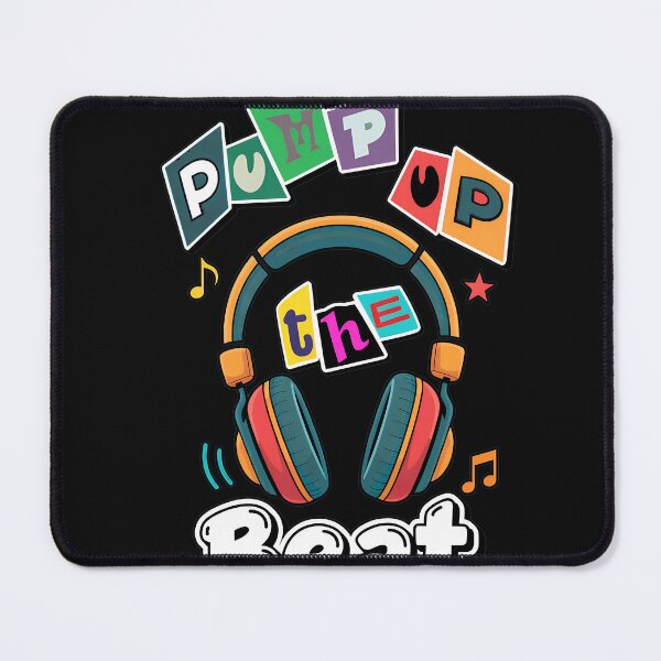 Item preview, Pump Up The Beat Retro Music Headphones designed and sold by Prof4Artist.
