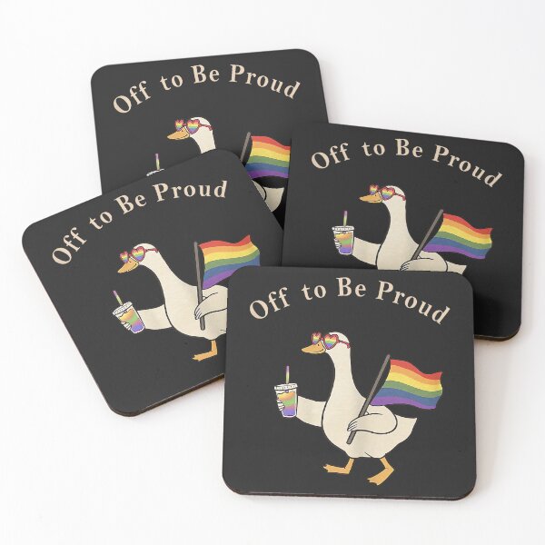 Item preview, Retro Funny Frog Off to Be Proud Gay Pride Rainbow Flag LGBT designed and sold by CriseldaBruning.