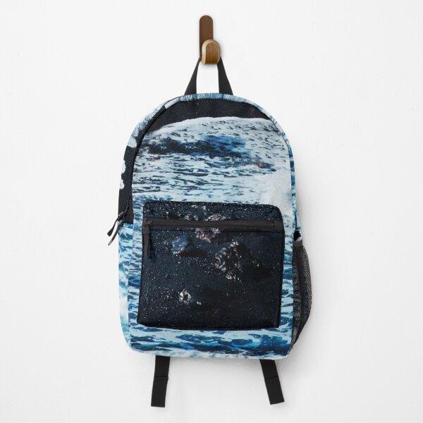 Item preview, Black Sand Tropical Beach With Foamy Ocean Surf designed and sold by DEC02.