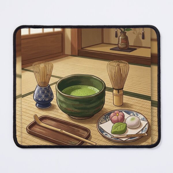 Item preview, Cozy Japanese Cafe: Traditional Matcha & Wagashi designed and sold by Hikariha Studio.