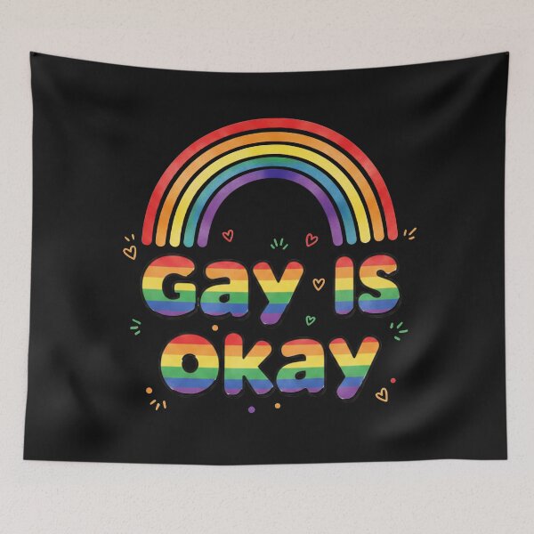 Item preview, Gay is Okay designed and sold by ArtitudePrintLb.