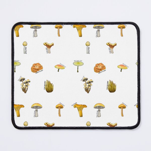 Item preview, Yellow Mushrooms designed and sold by paperandp!xels.