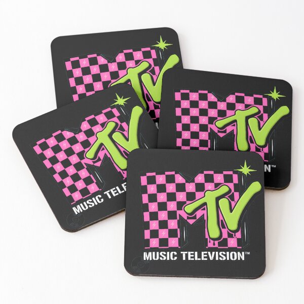 Item preview, Retro Checkerboard Music TV Logo Style designed and sold by Prof4Artist.