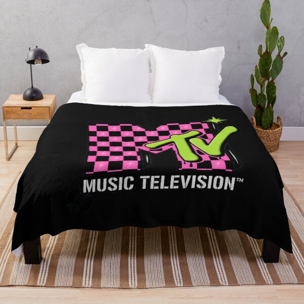 Item preview, Retro Checkerboard Music TV Logo Style designed and sold by Prof4Artist.