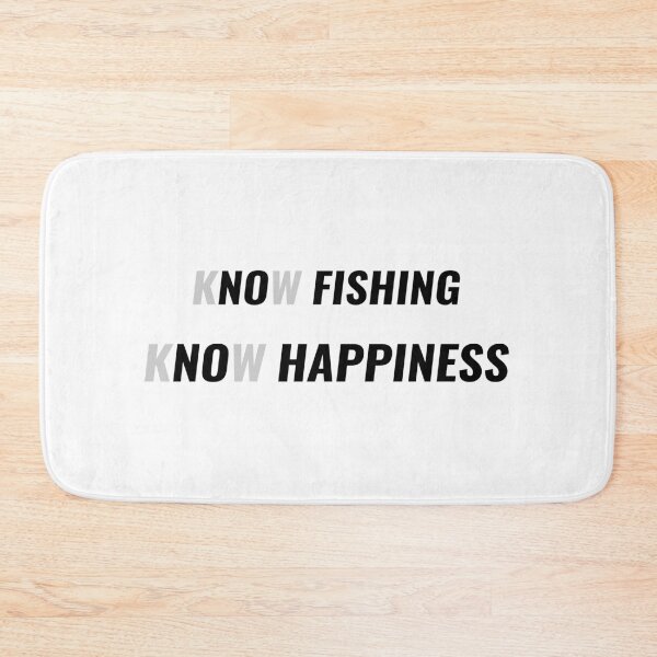 Item preview, No Fishing No Happiness – Visual Wordplay Fishing Quote T-Shirt | Uncle Jichuan designed and sold by Uncle-Jichuan.