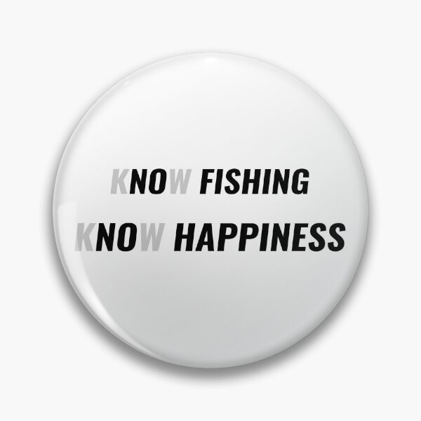Item preview, No Fishing No Happiness – Visual Wordplay Fishing Quote T-Shirt | Uncle Jichuan designed and sold by Uncle-Jichuan.