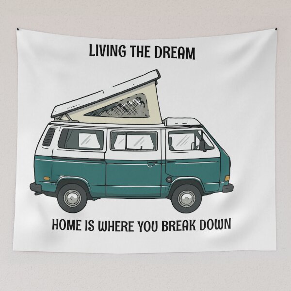 Item preview, VW Vanagon Living The Dream  designed and sold by Marolas.