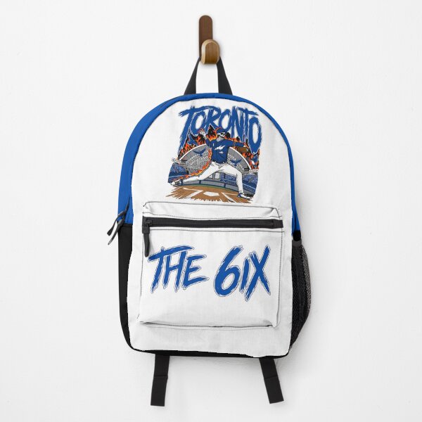 Item preview, Toronto Baseball Skeleton Flaming Pitcher Blue Jay Birds in The 6ix designed and sold by SeriouslyArtistical.