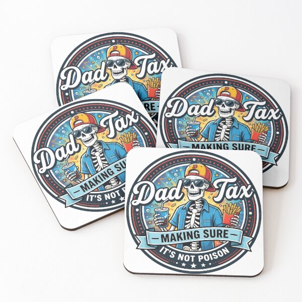 Item preview, Skeleton_mascot__Dad_Tax__badge_202606080013 designed and sold by kevincuellar.