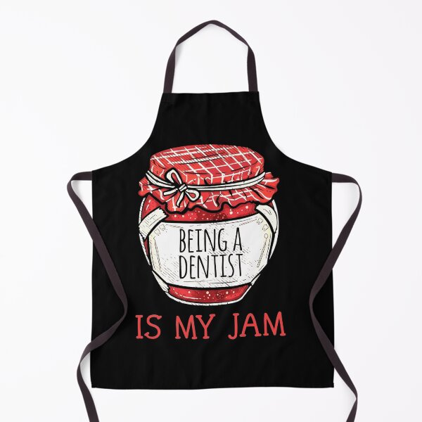 Item preview, Being a Dentist Is My Jam Funny Dentist Pun Design designed and sold by msaloyach.
