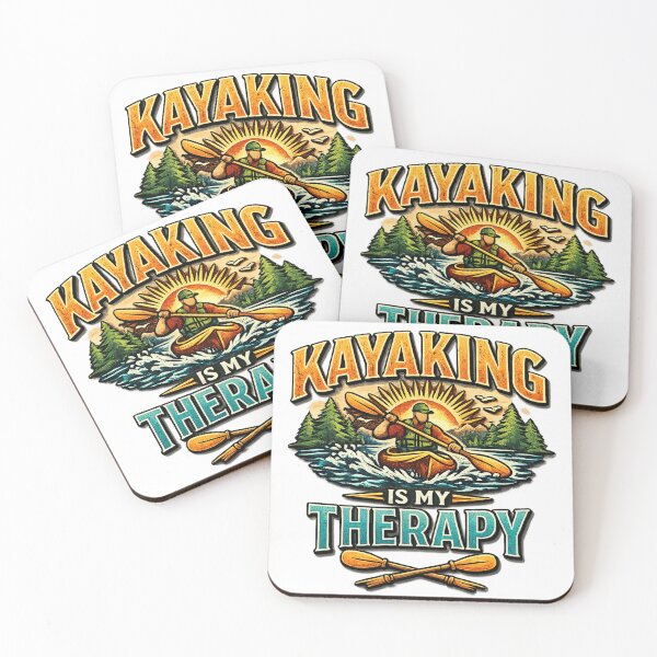 Item preview, Kayaking is my Therapy designed and sold by ttuniques.